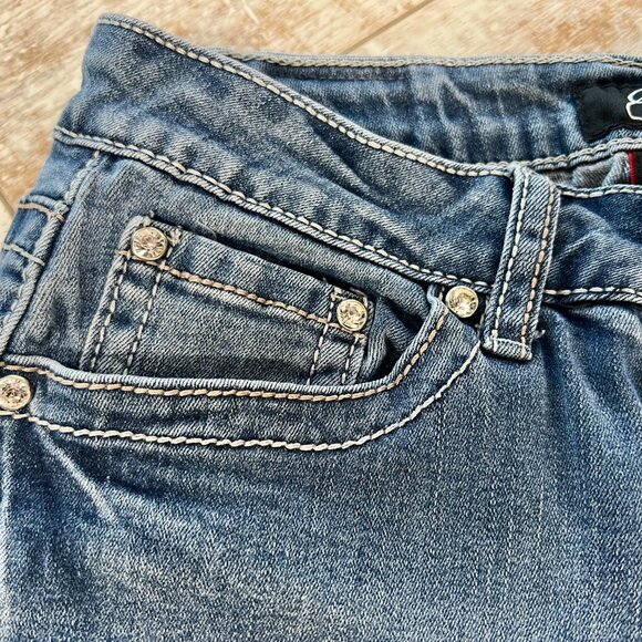 Embellished Earl Jean Denim Straight Leg Jeans - Picture 4 of 7